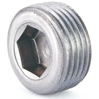 Пробка-заглушка R1/8" DIN 906 оцинкованная сталь